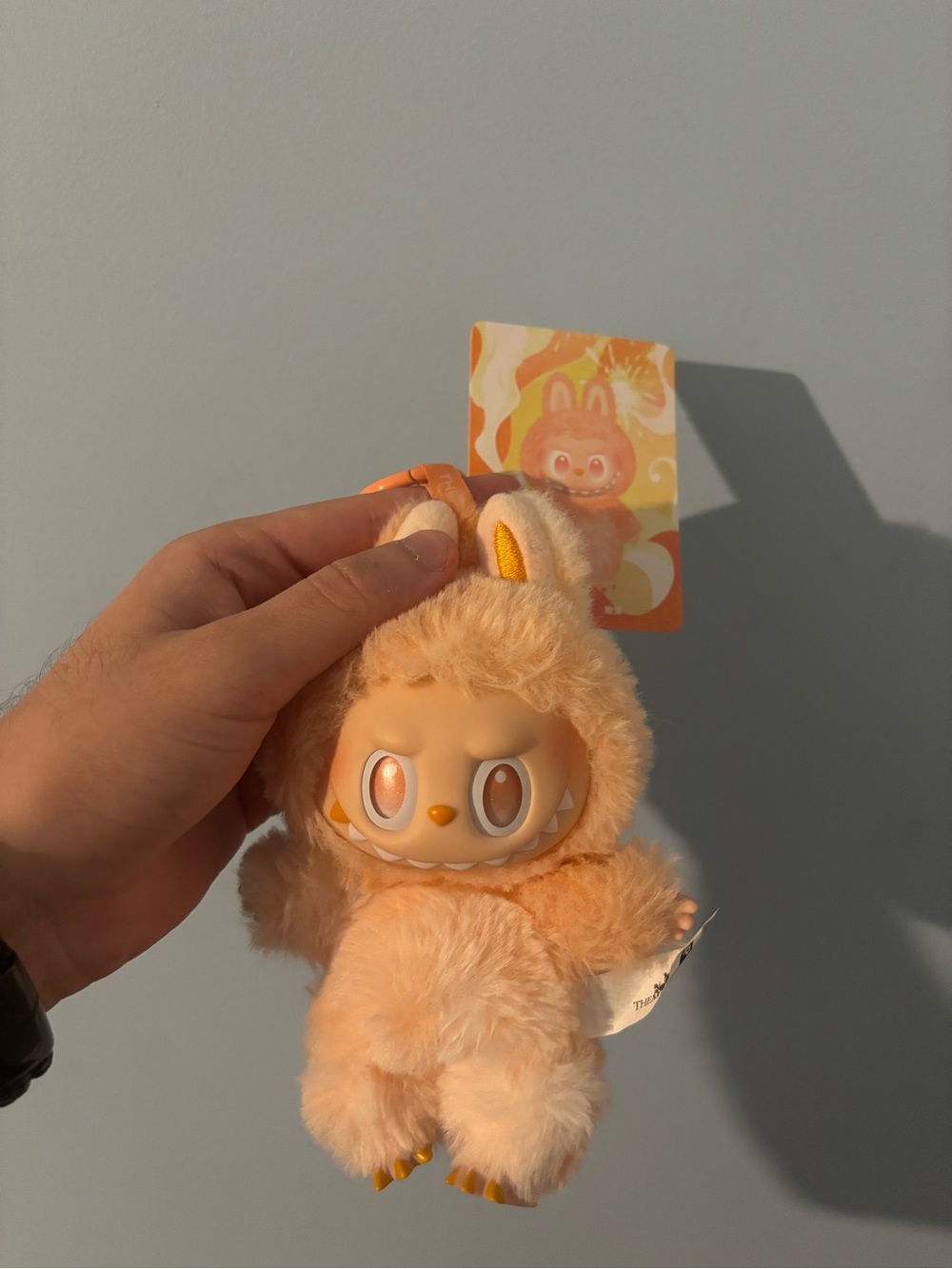 Labubu peach with box